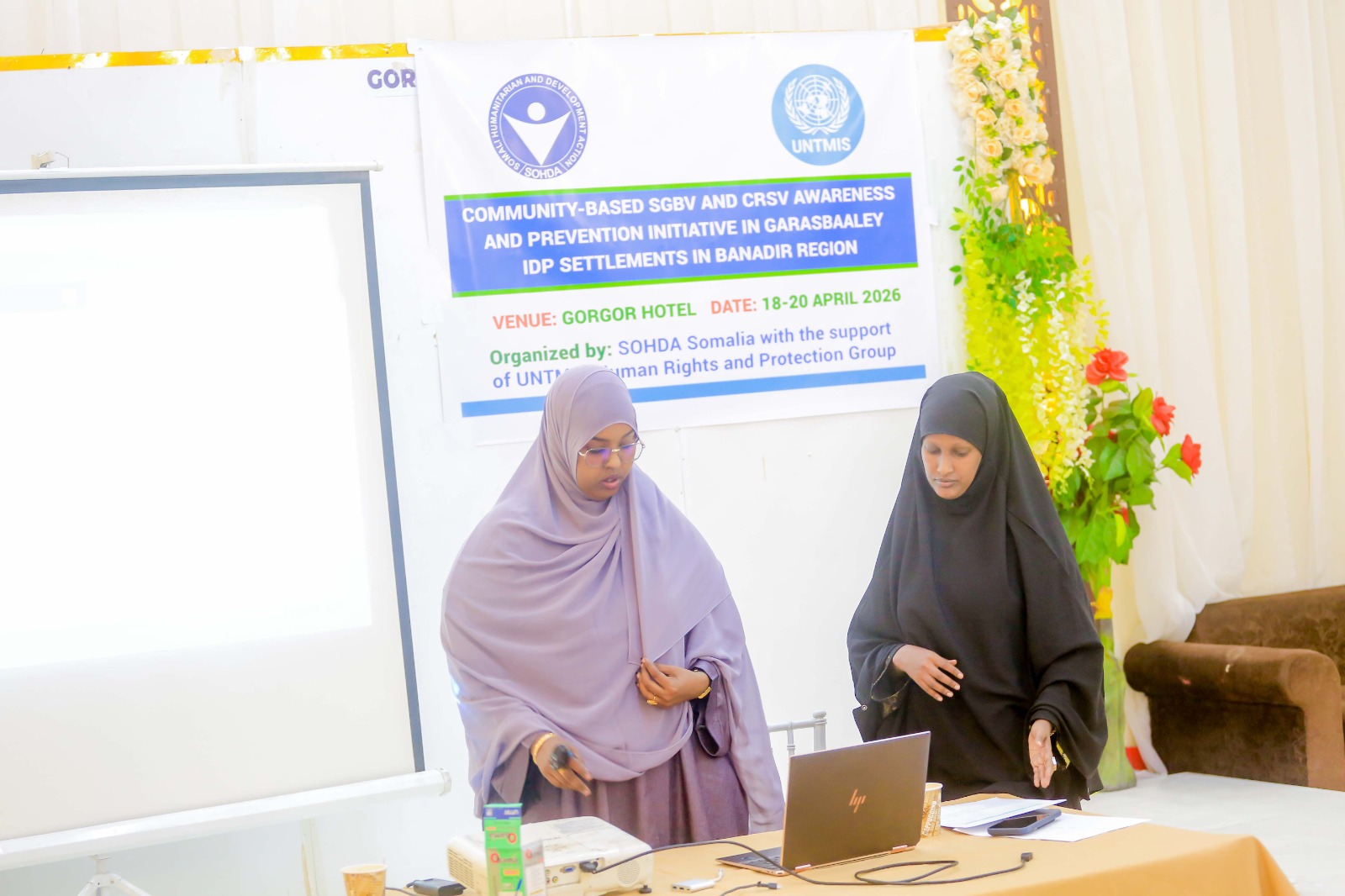 Strengthening Community Protection: SGBV and CRSV Awareness and Training in Gubadley and Garasbaley